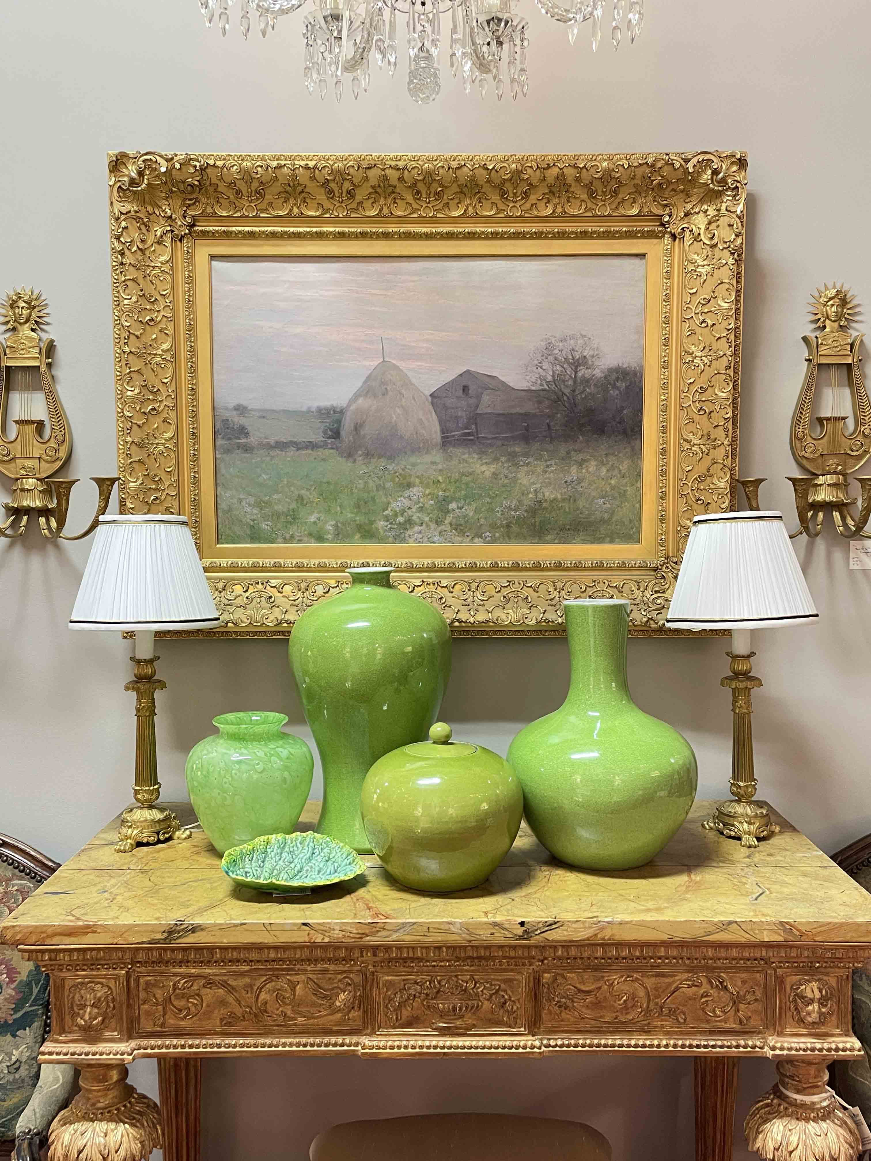 French Impressionist oil painting