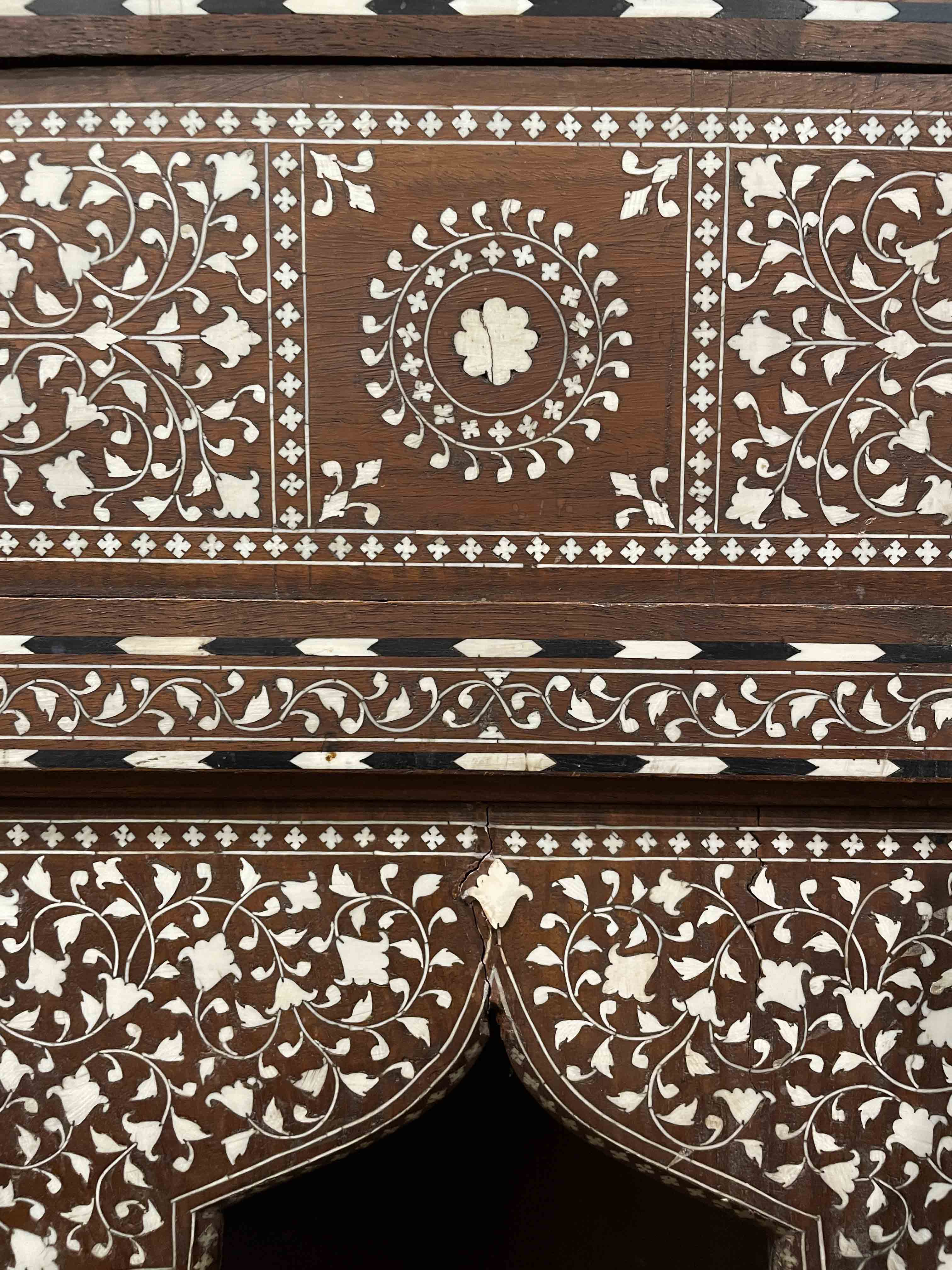 Syrian corner cupboard 