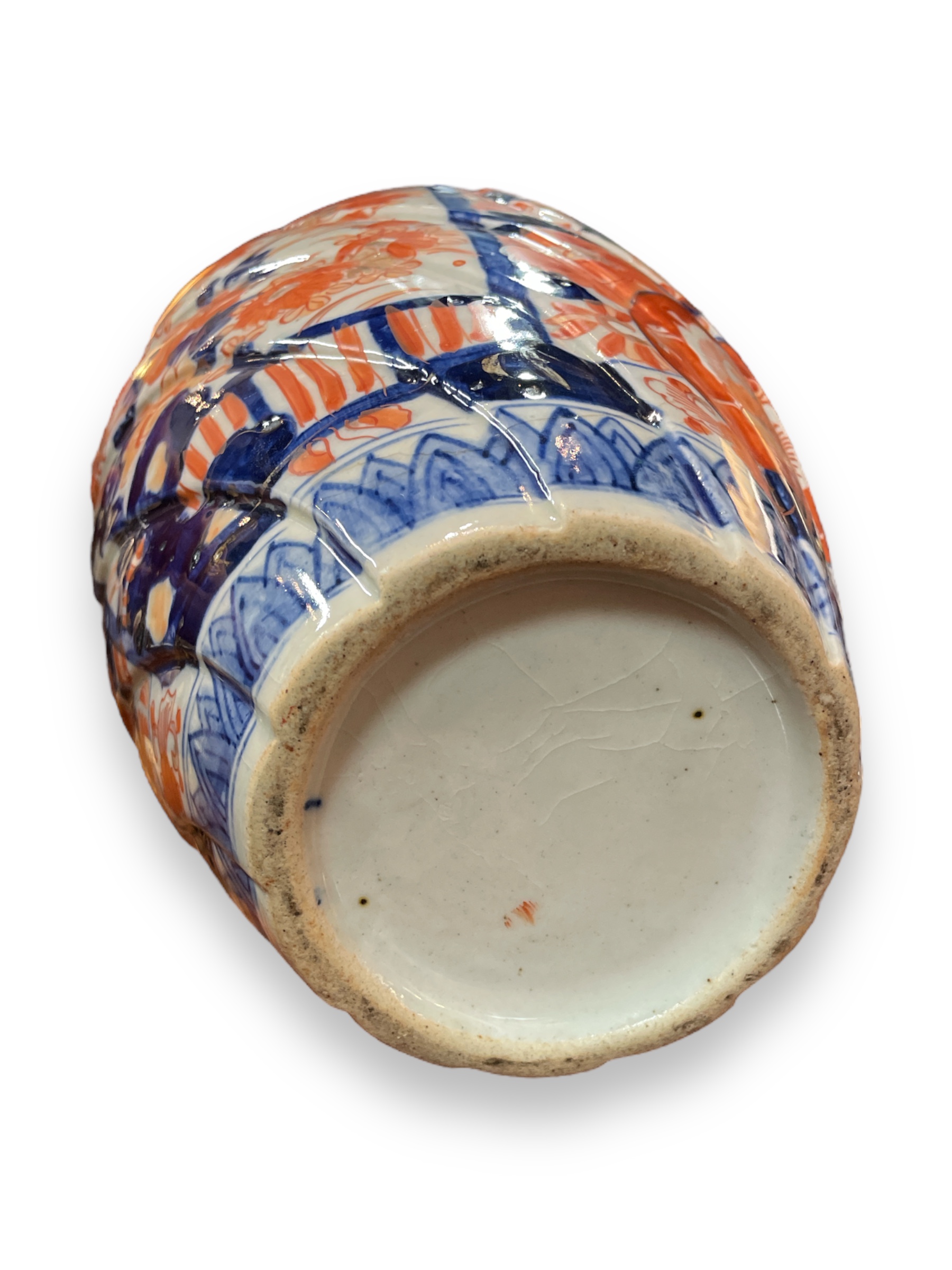 Tall Japanese Imari vase