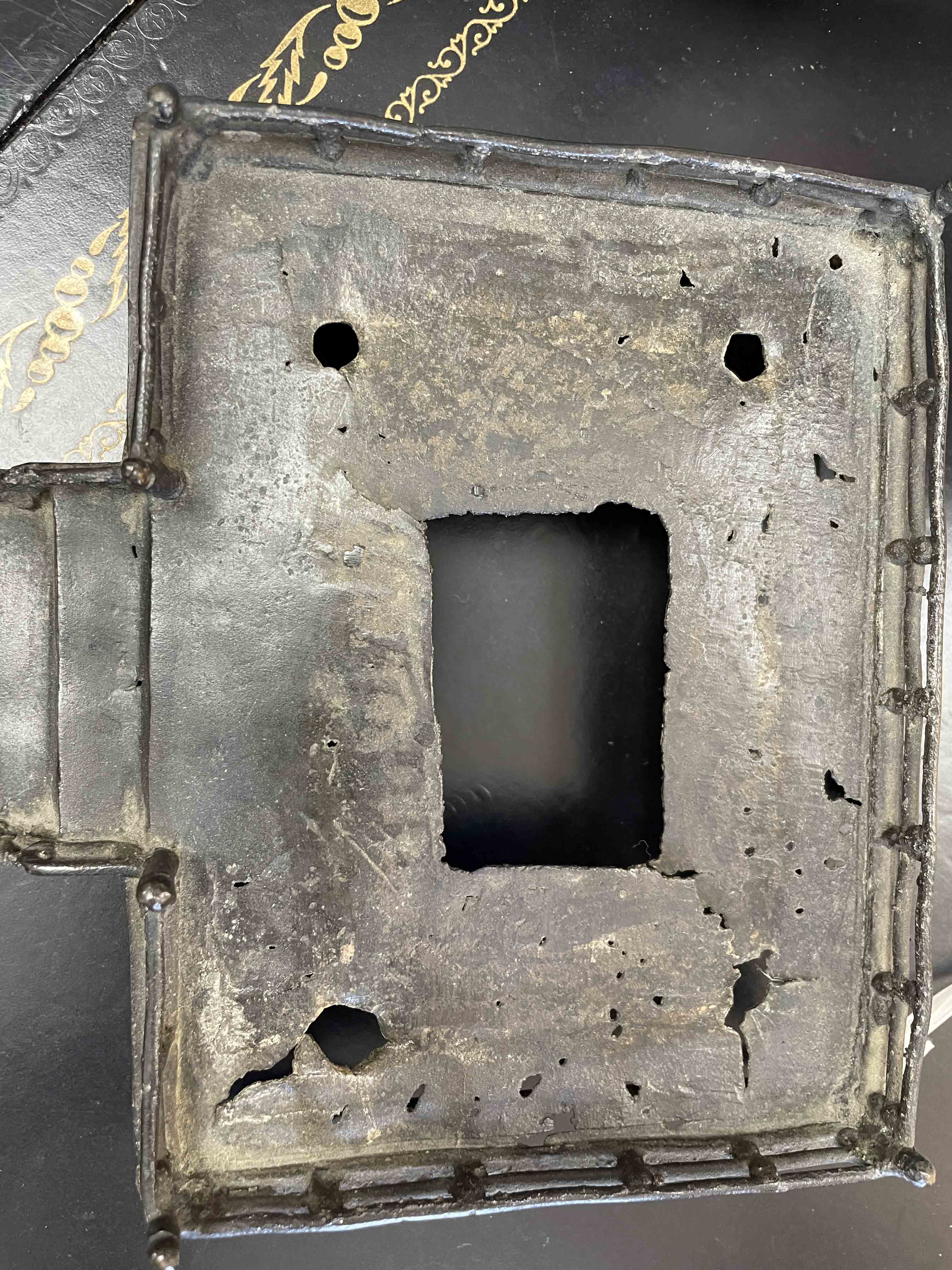 Cast bronze pagoda censer