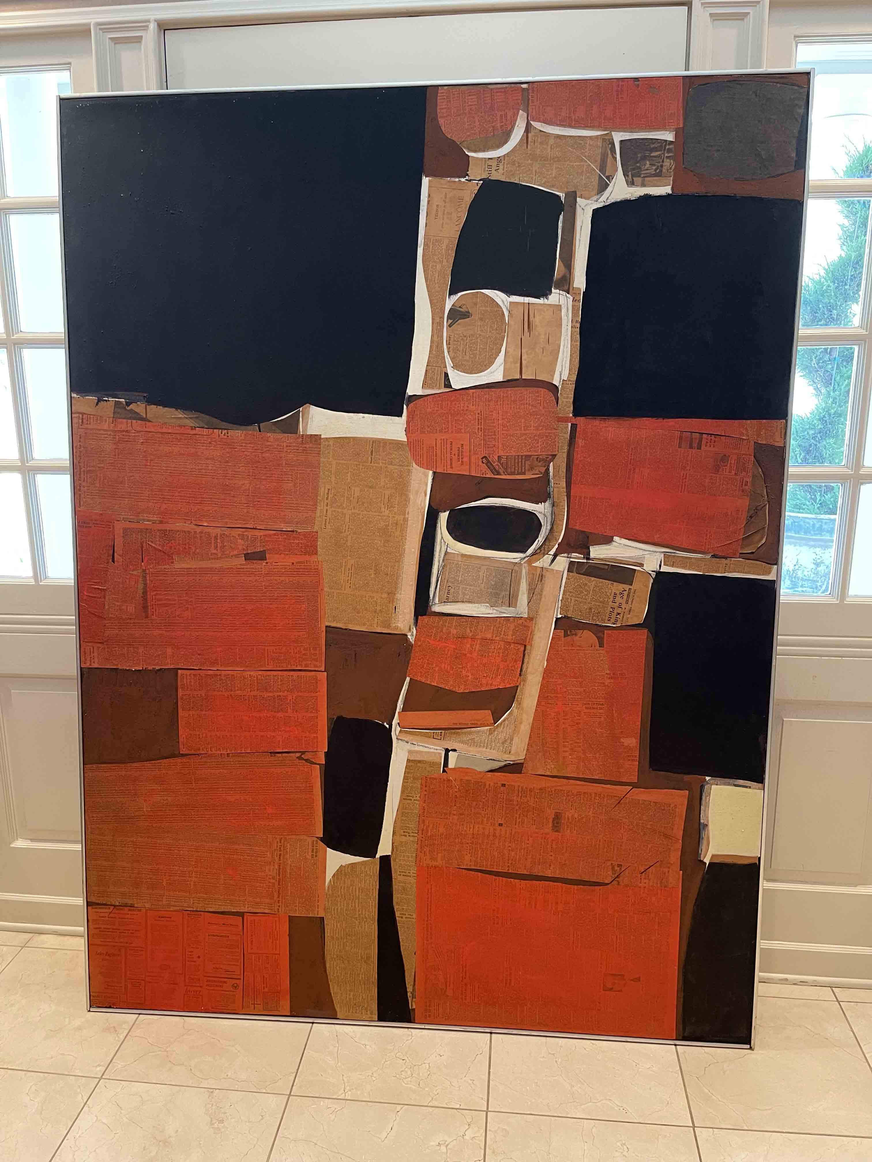 Oil on canvas painting by American artist, Jack Massey