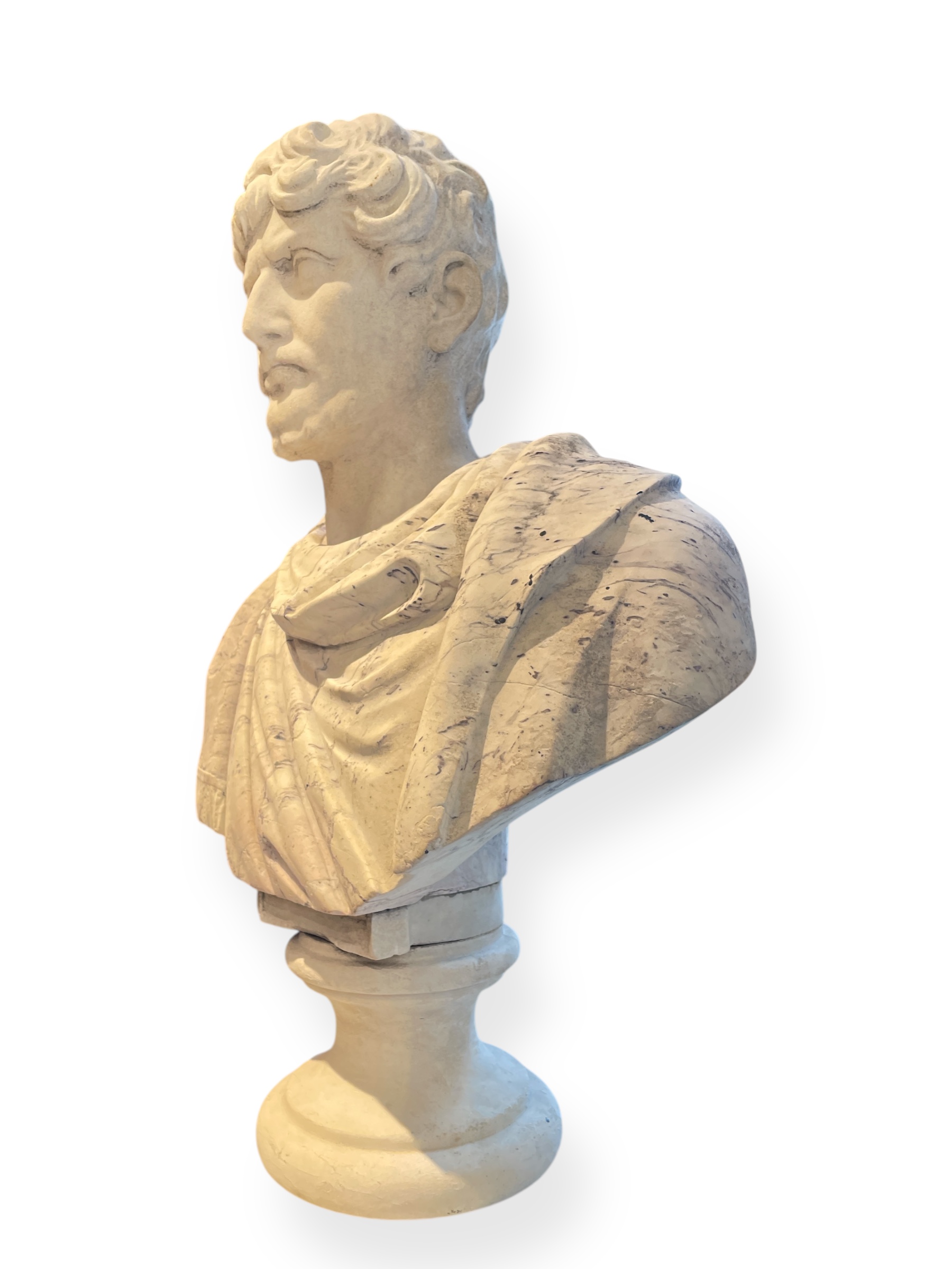 Marble bust of a Roman general