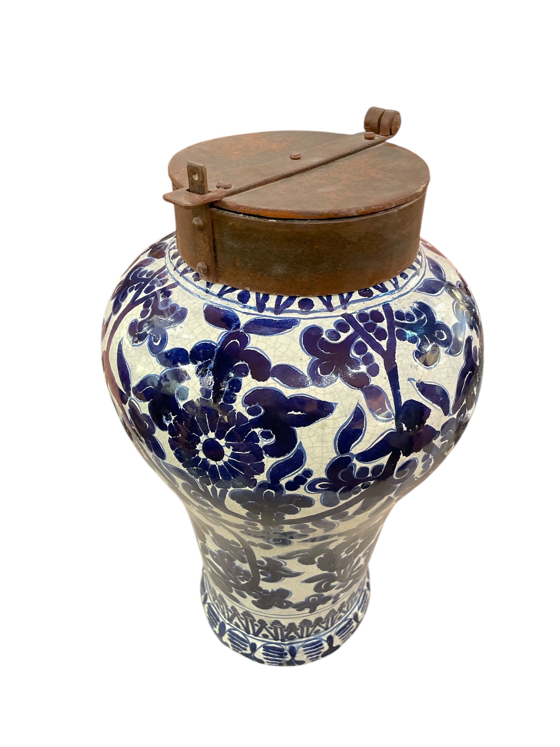 Talavera chocolate jar