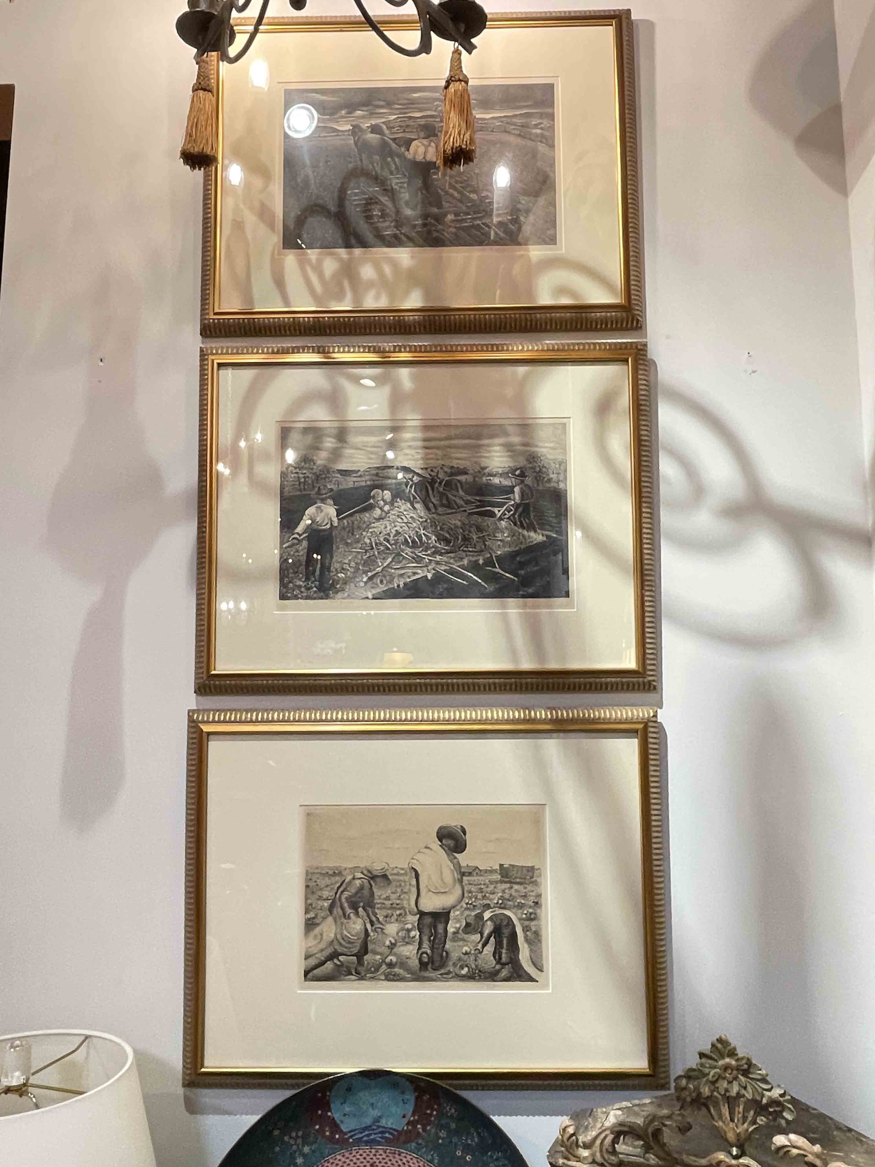 Lithograph by Merritt Mauzey