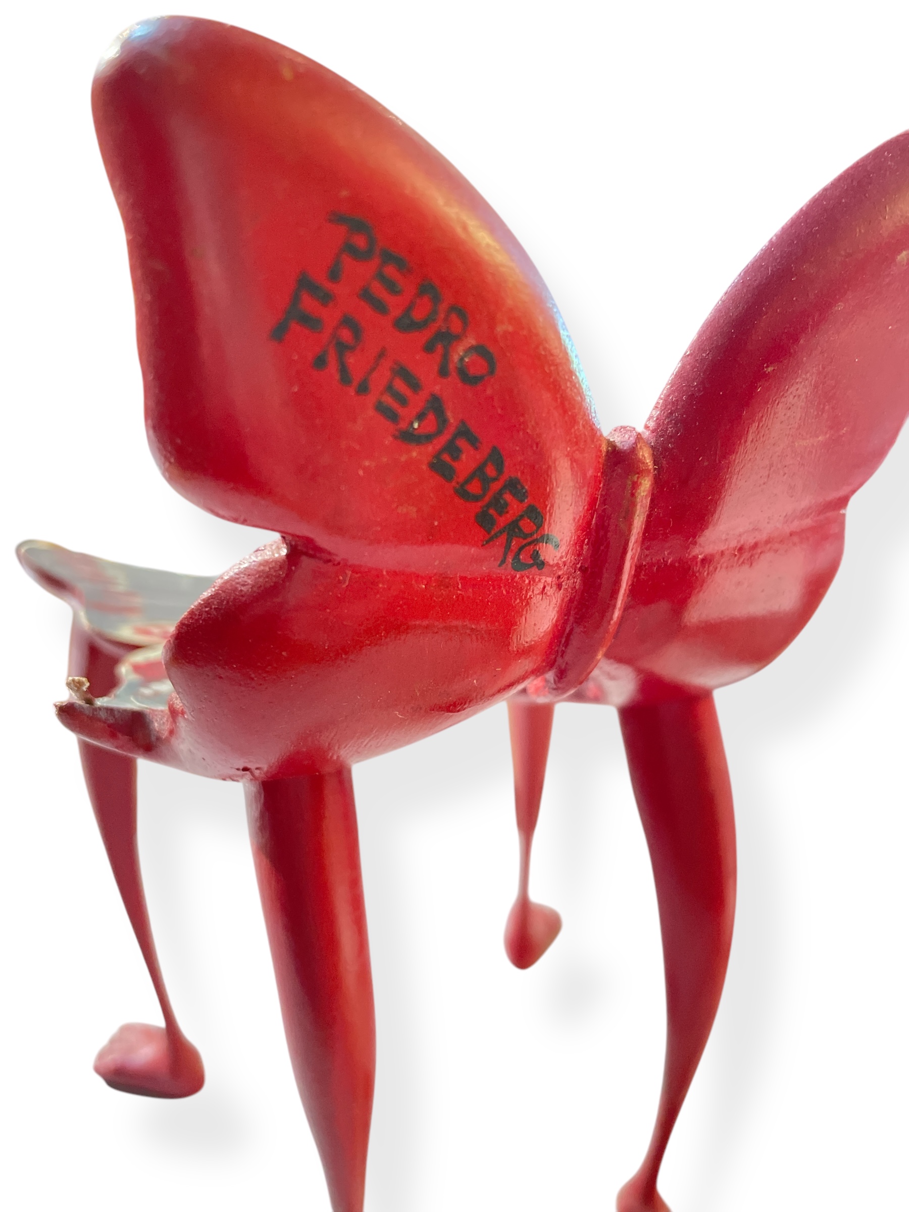 Pedro Friedeberg miniature butterfly chair sculpture