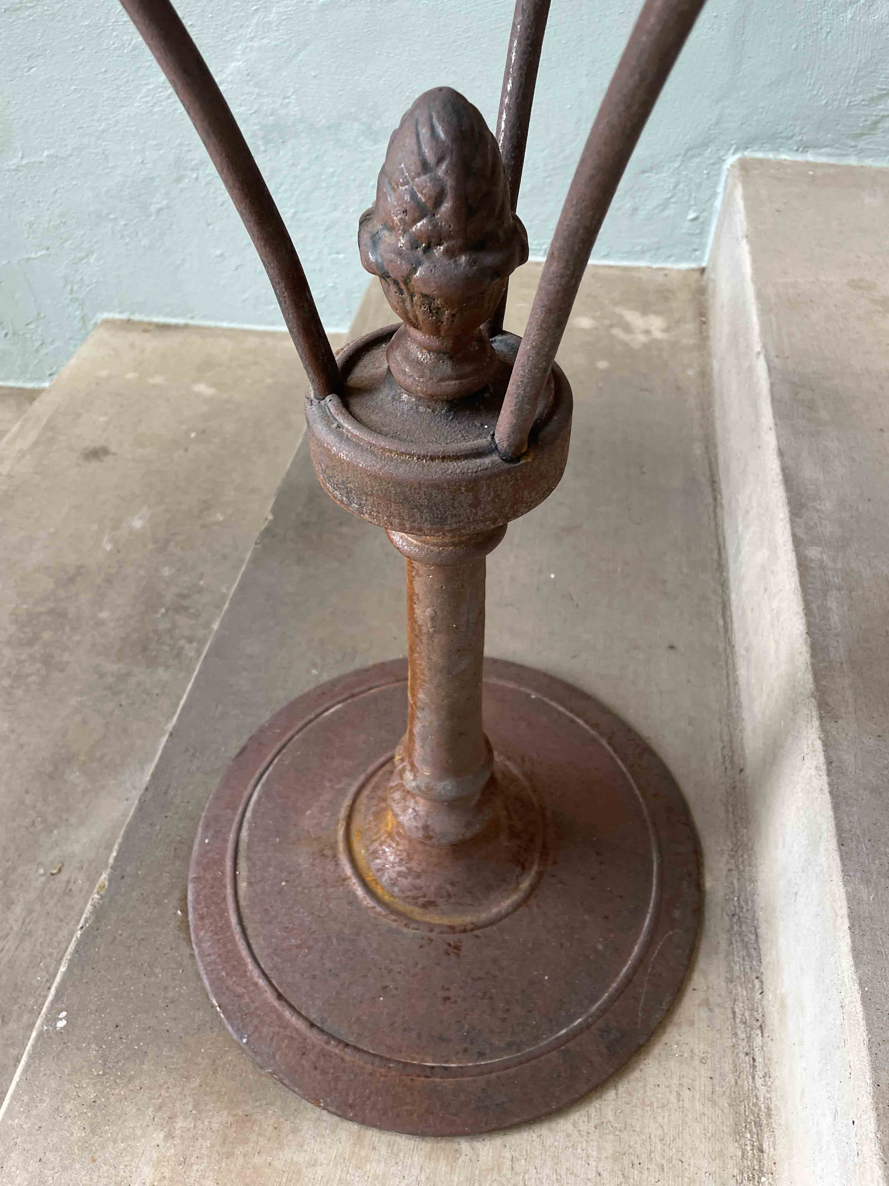 Iron occasional table