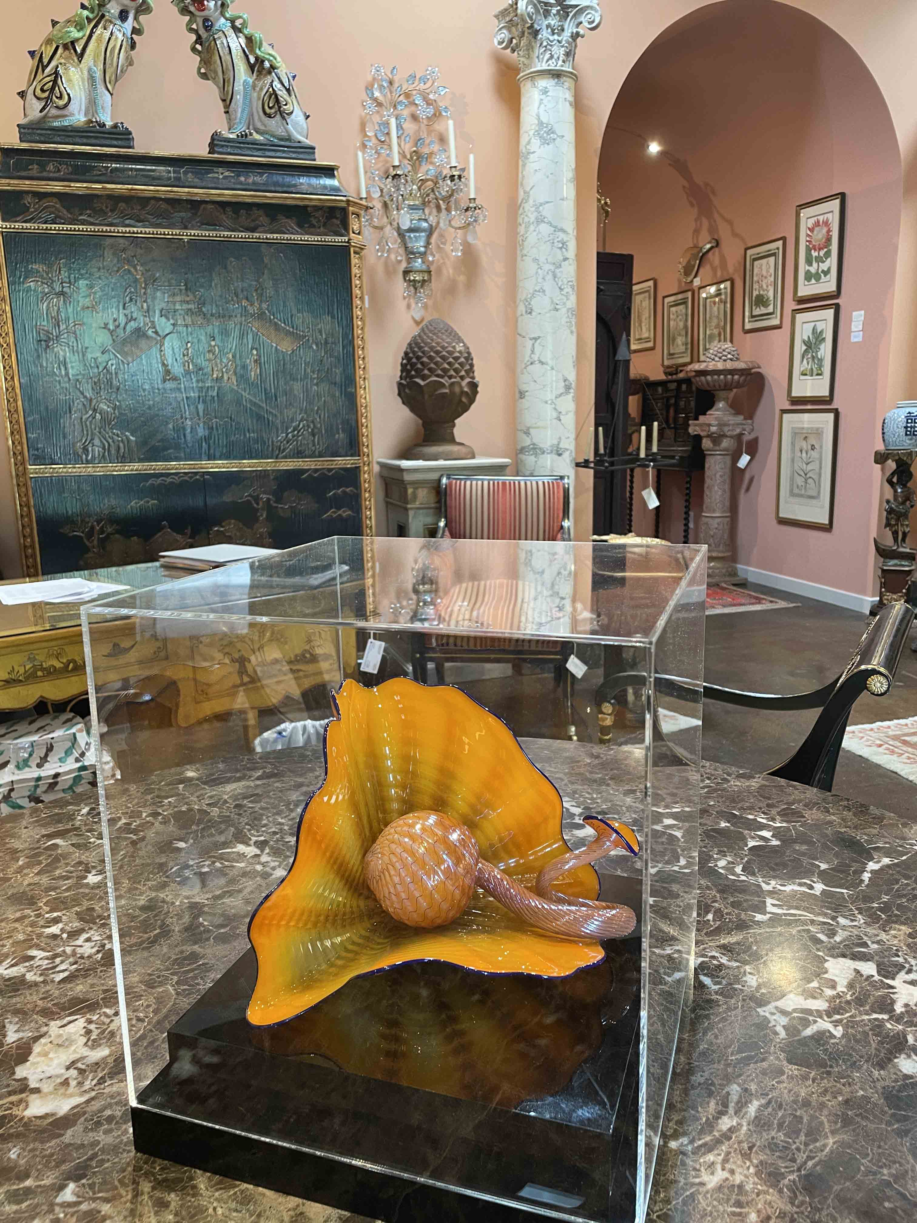 Art glass by Dale Chihuly