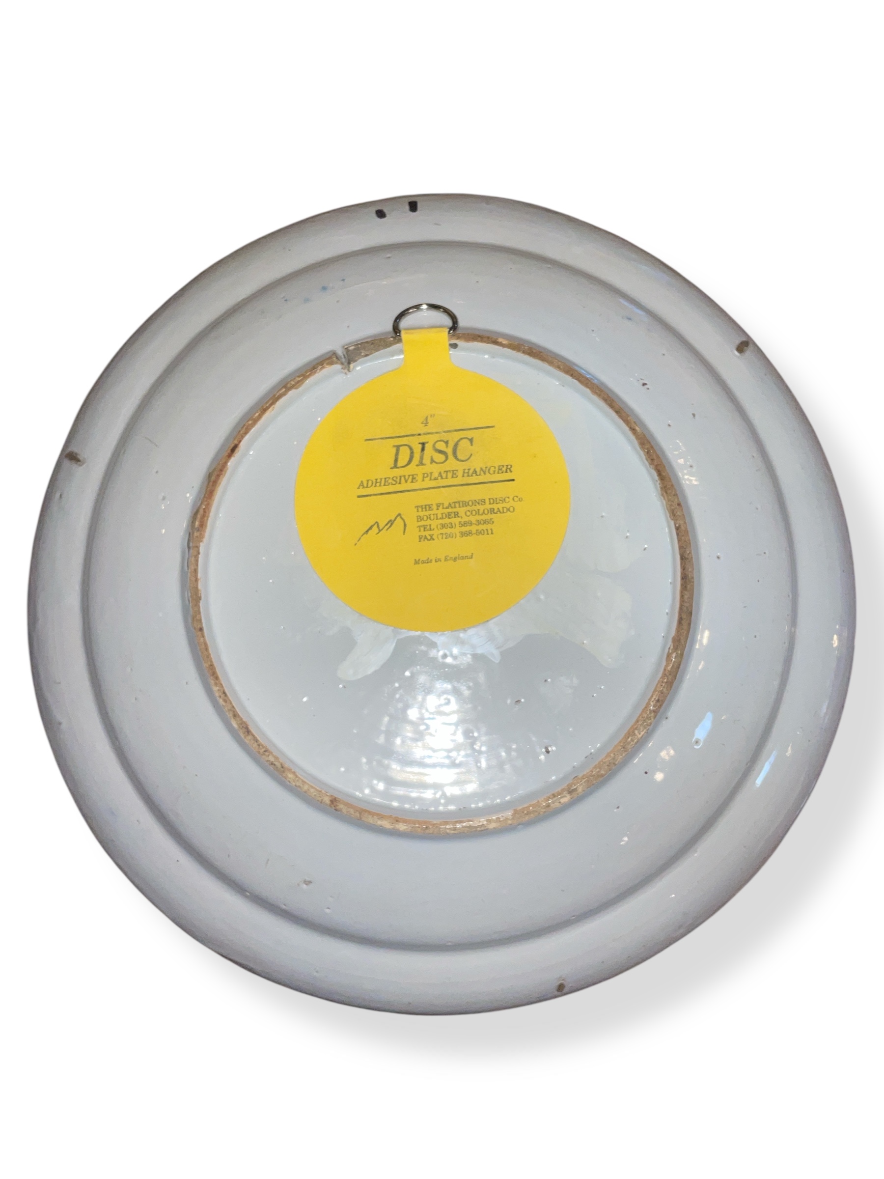 18th C polychrome Dutch Delft charger 