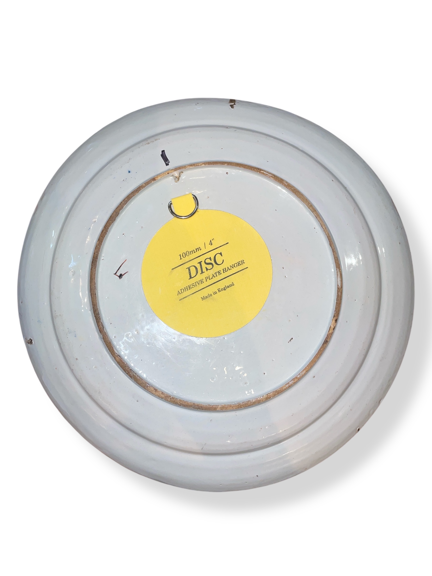 18th C polychrome Dutch Delft charger