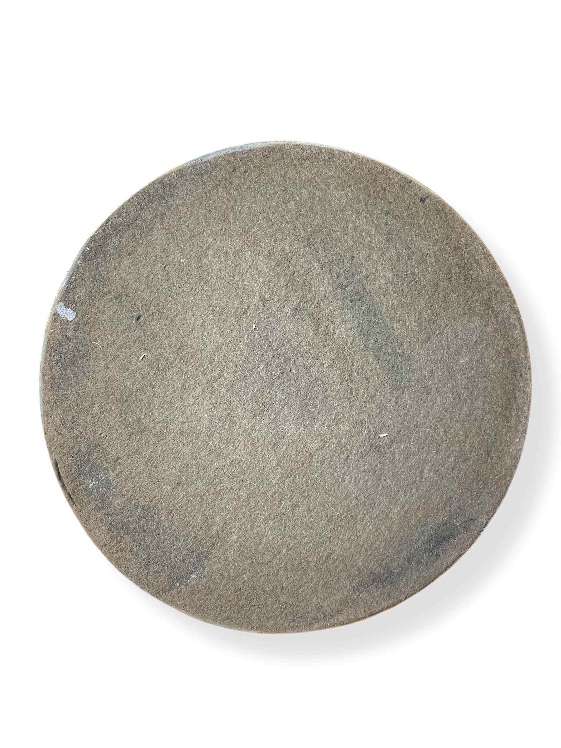 Gilt bronze and malachite ink well