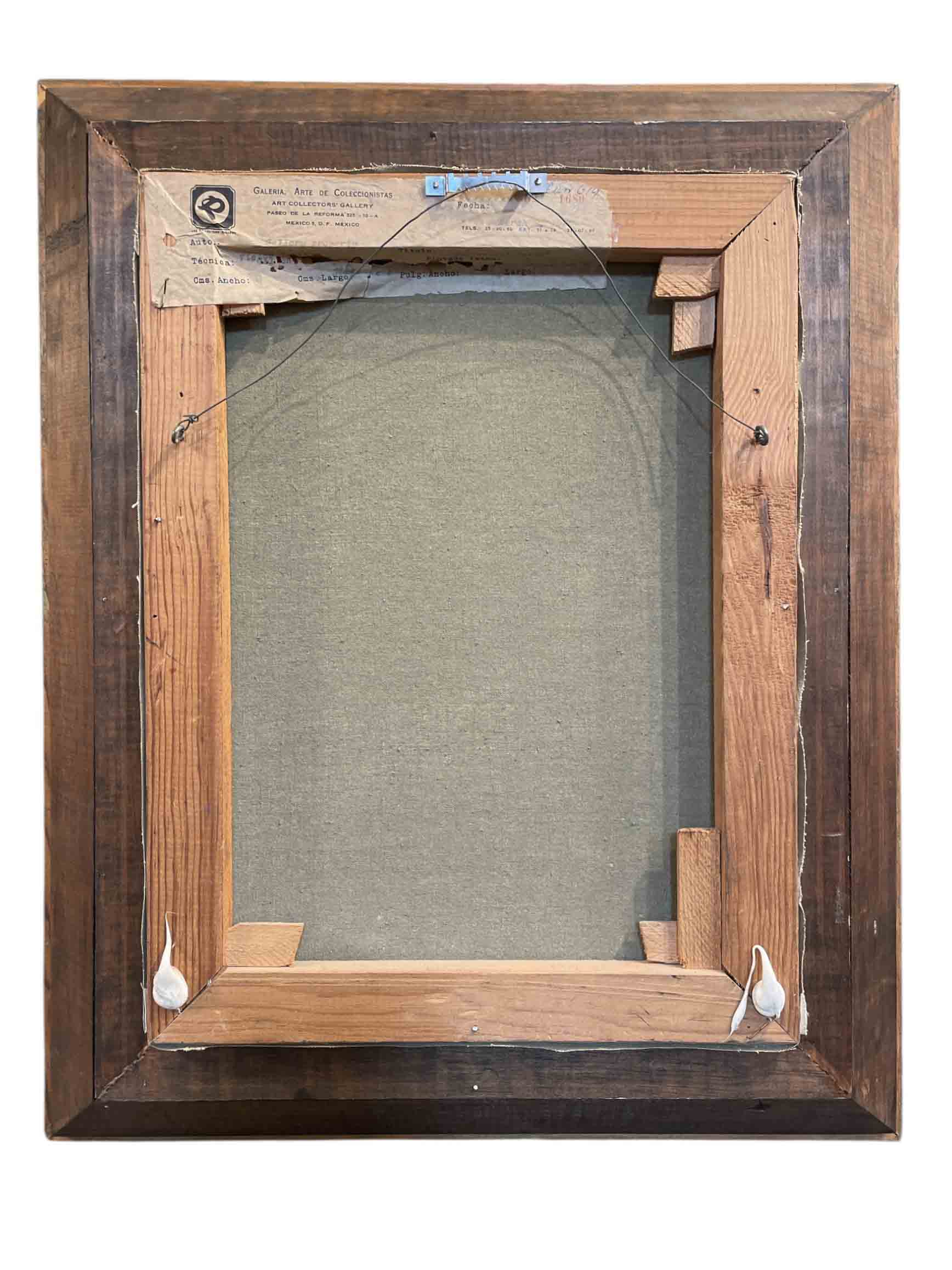 Oil on canvas painting by Victor Cancino