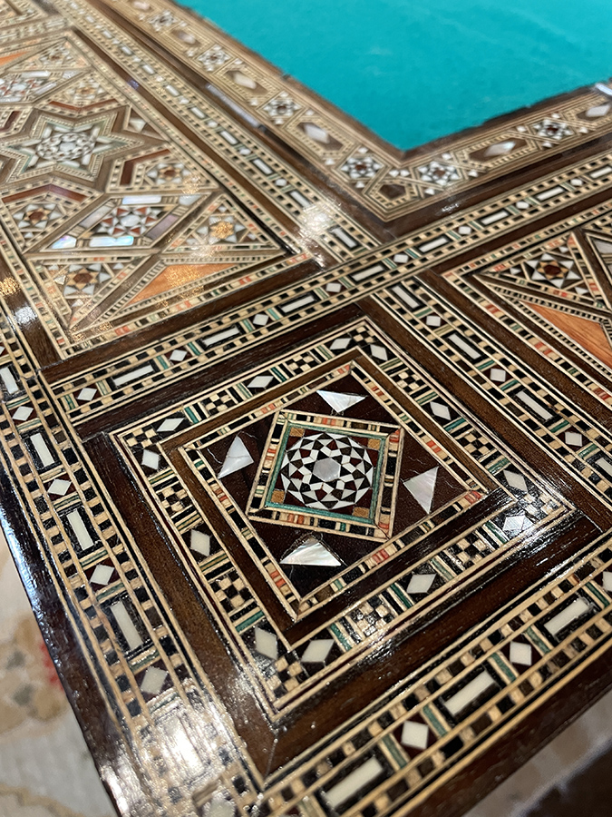 Syrian games table