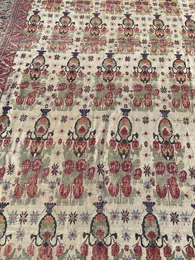 Kerman Lavar Persian rug