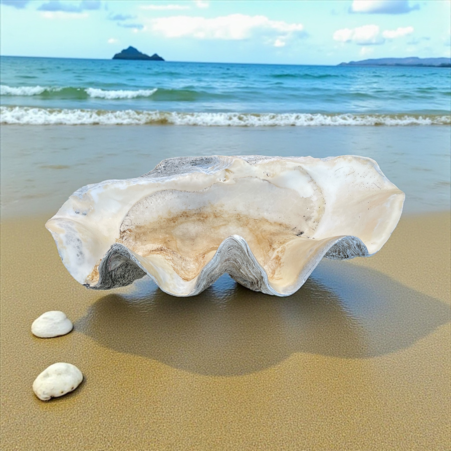 Large clam shell