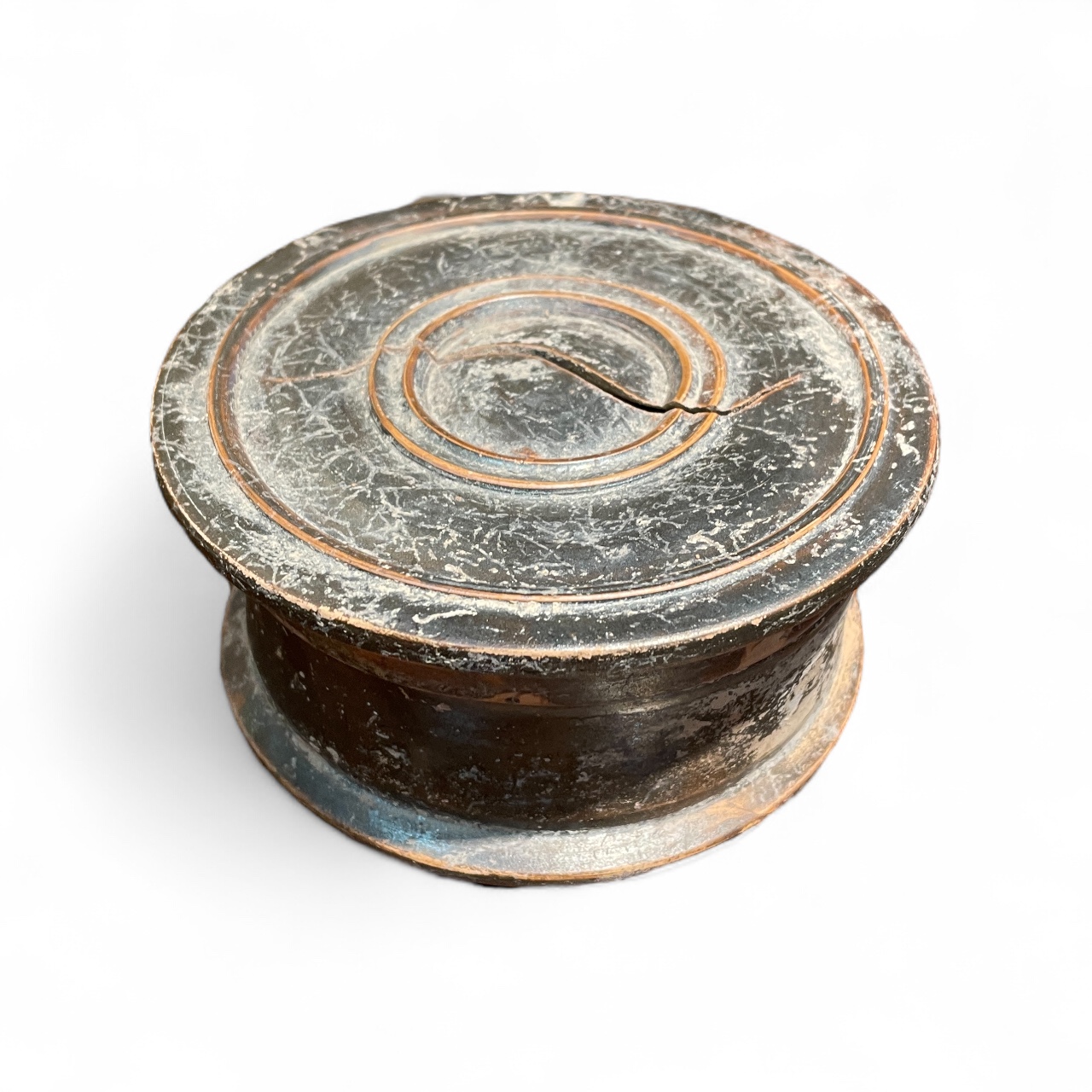 Grand Tour lidded jar
