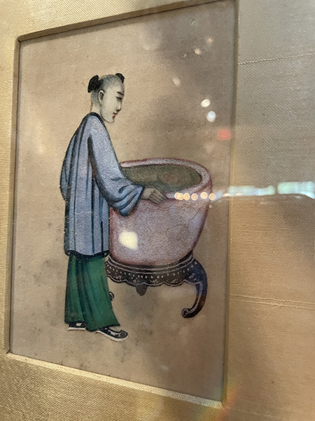 Set of 6 Chinese Export paintings