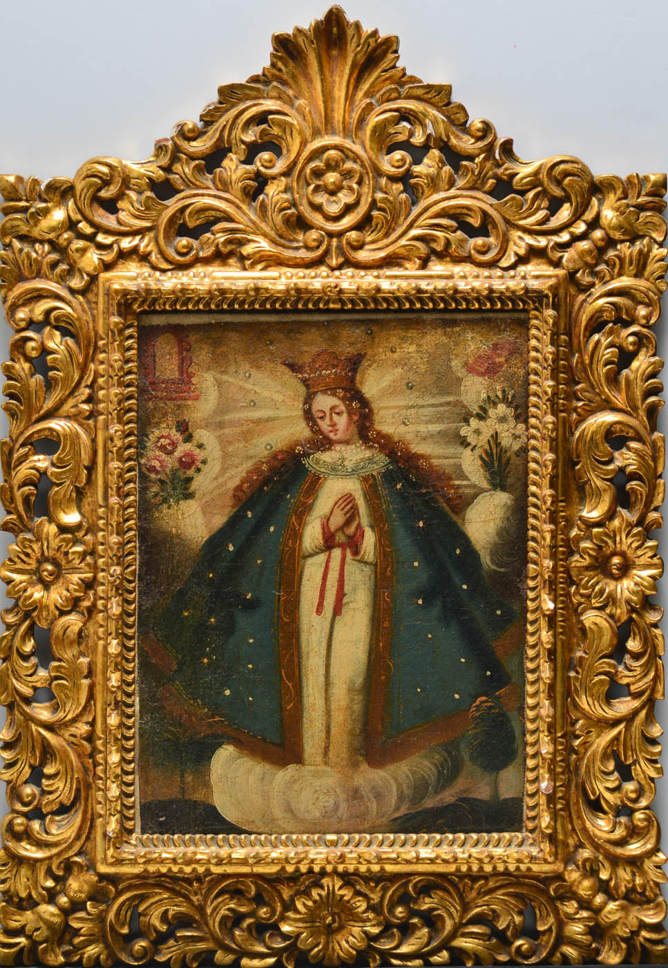 Spanish Colonial oil painting
