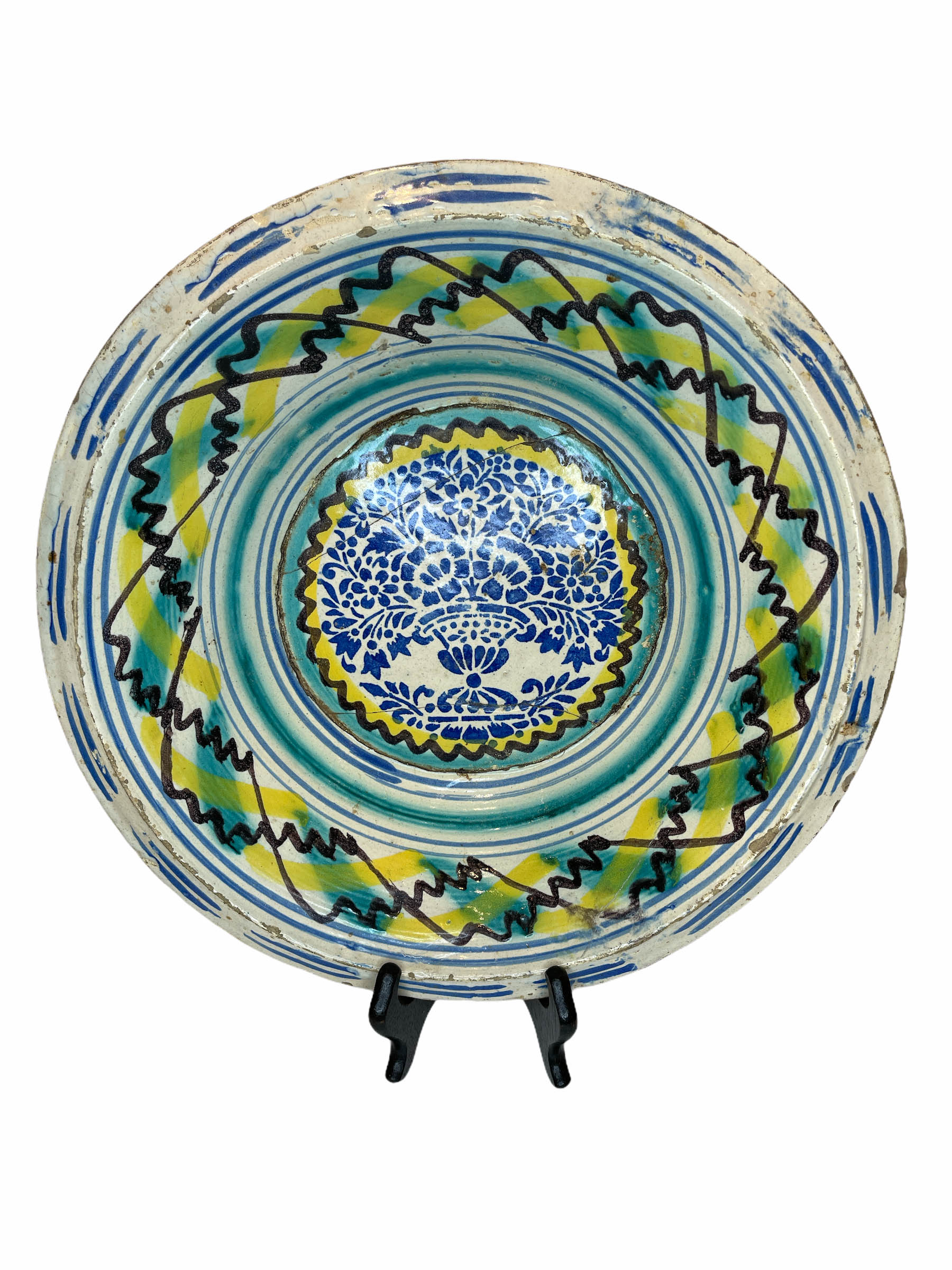 19th C Spanish lebrillo 