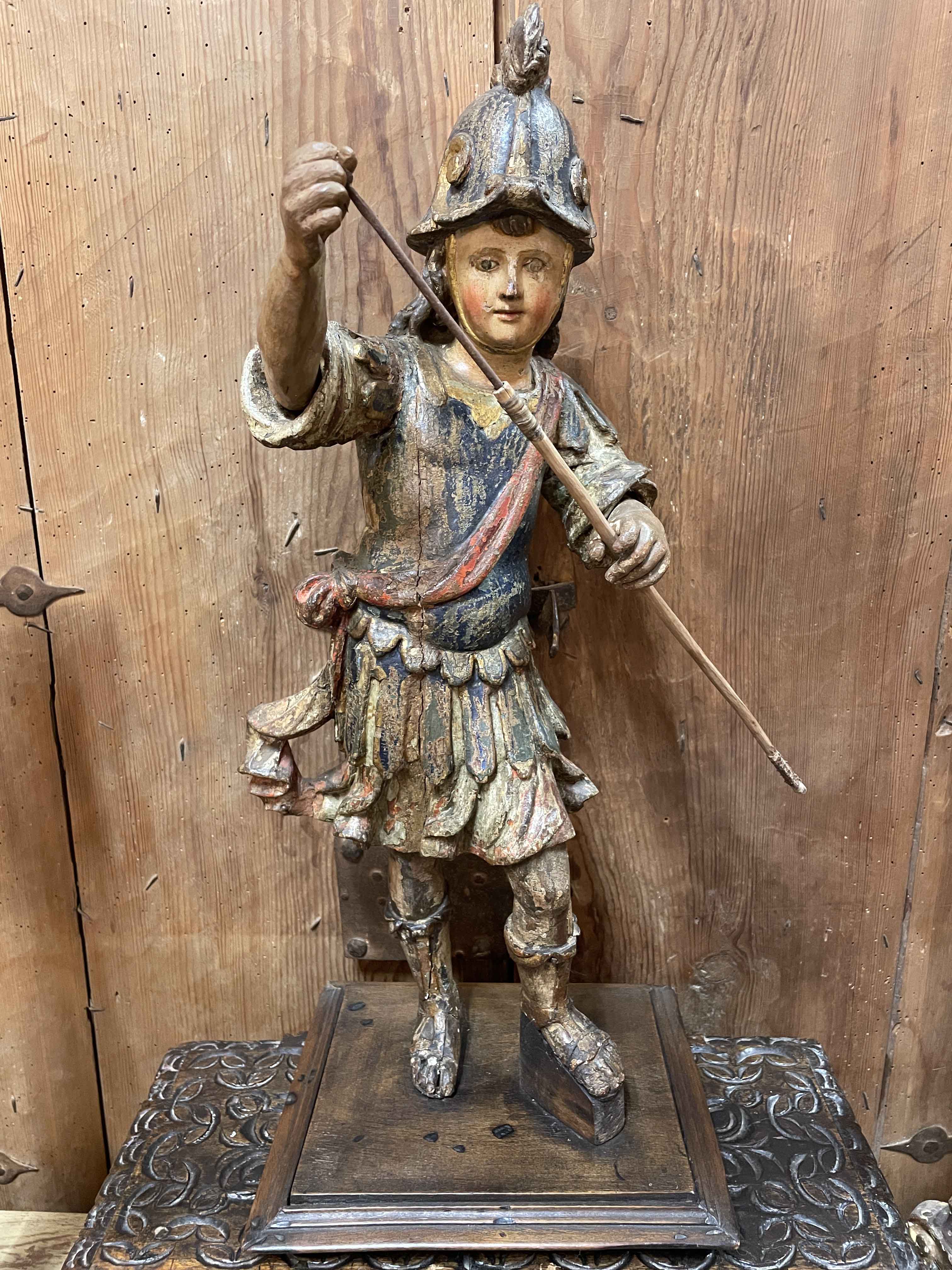 Italian figure of St. Michael