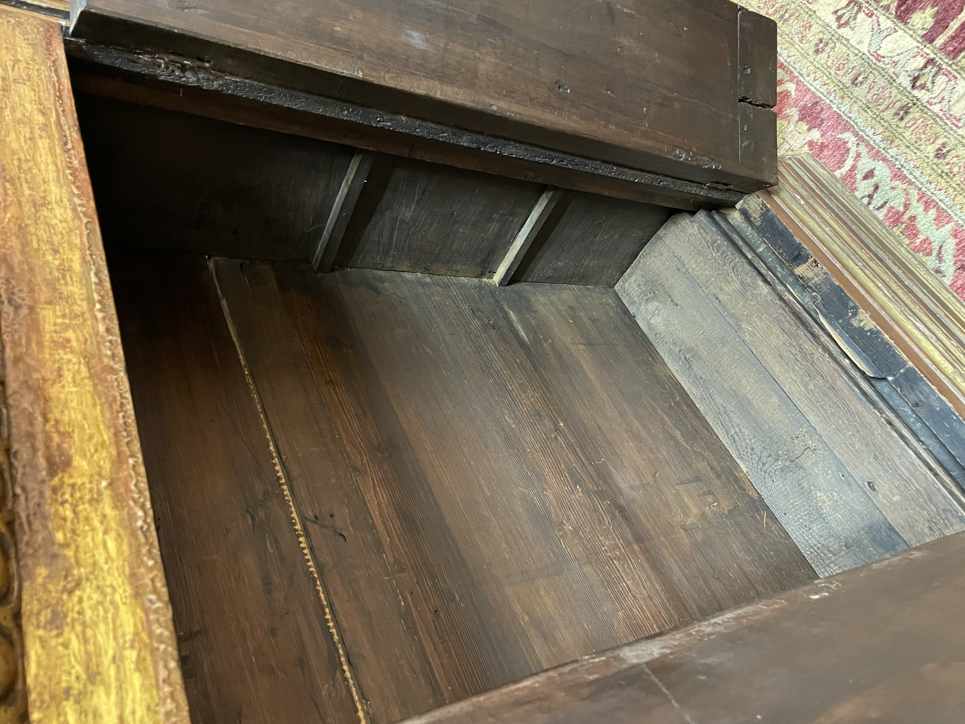 Early 19th C Italian polychrome cabinet