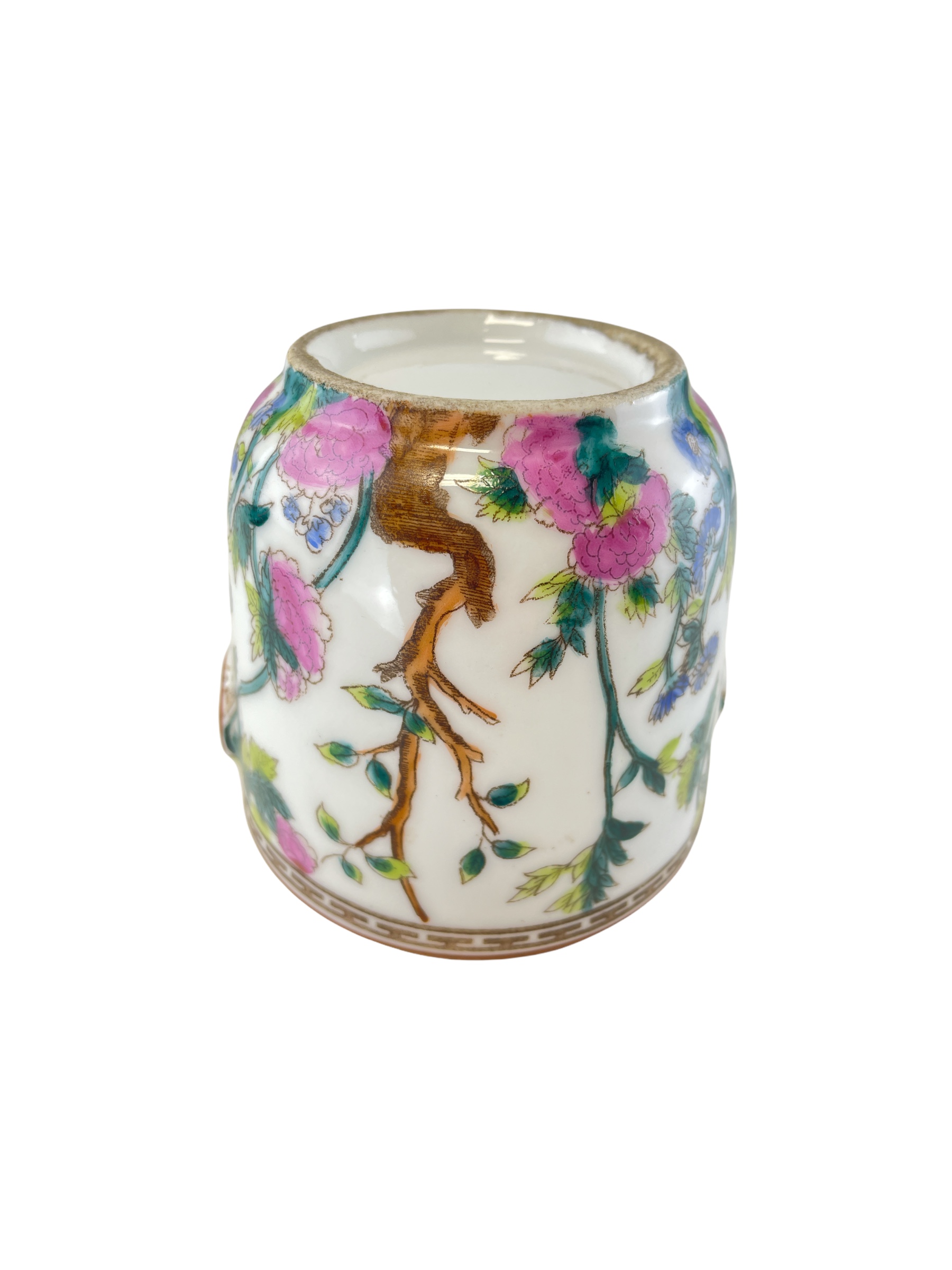 Early 20th C Chinese Export round jardinere