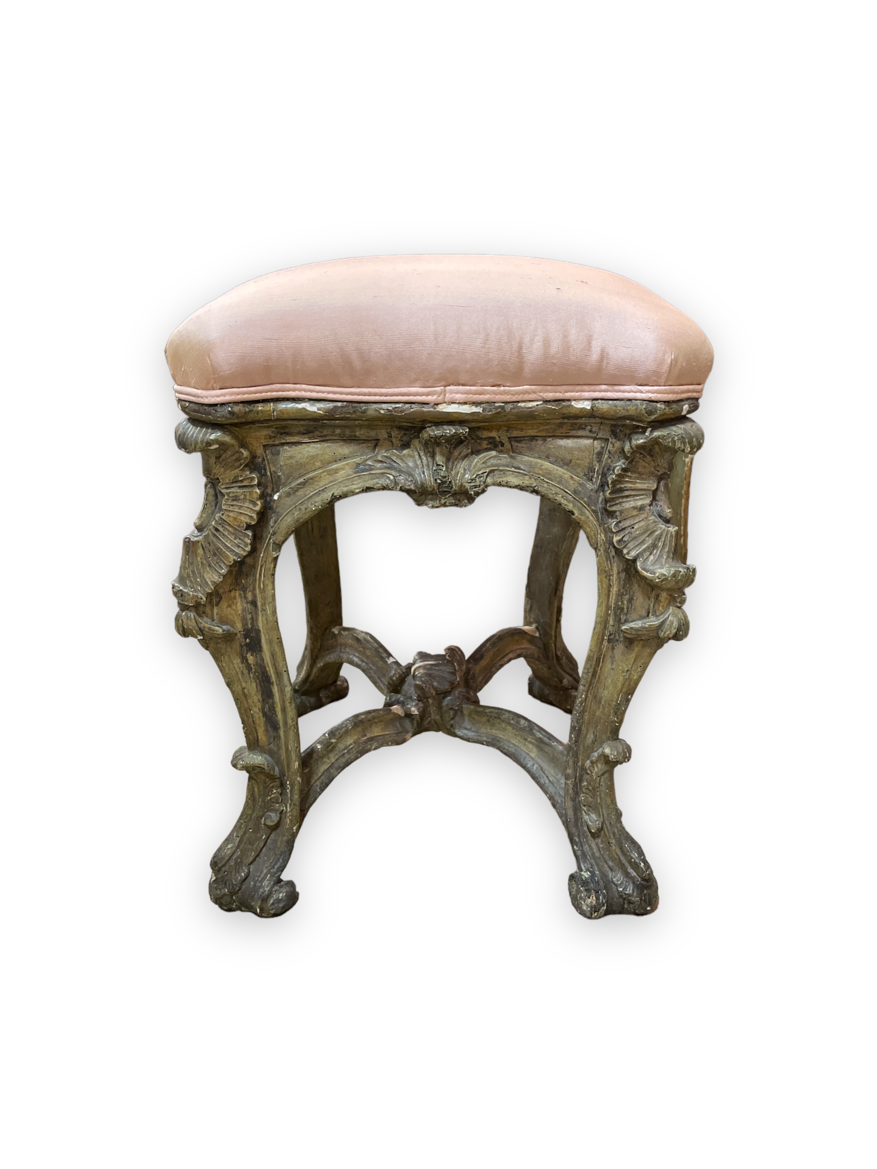 18th C Italian footstool 