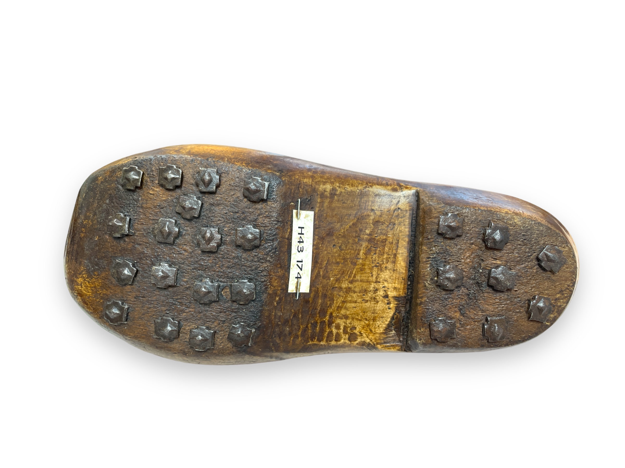 Carved wooden Dutch shoe