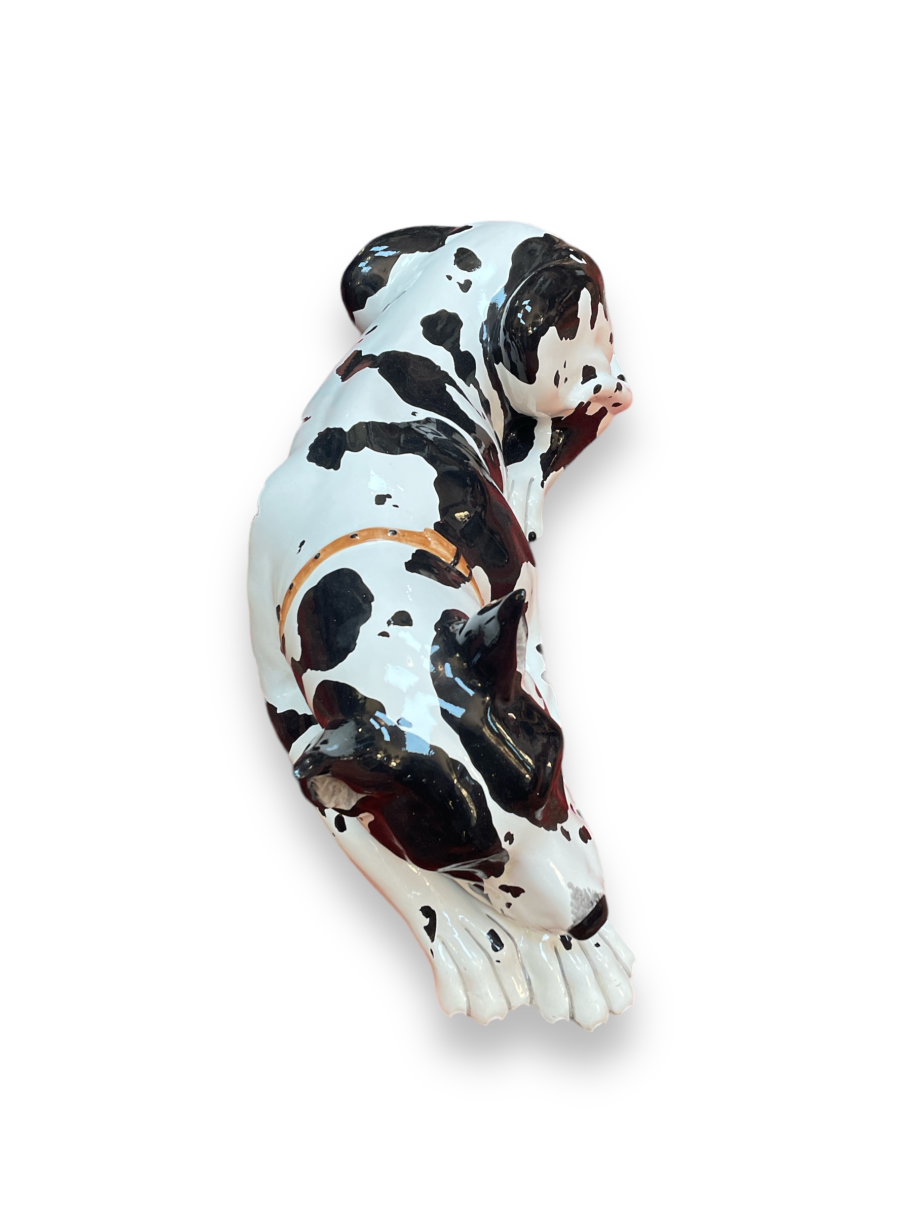 Italian ceramic great Dane 
